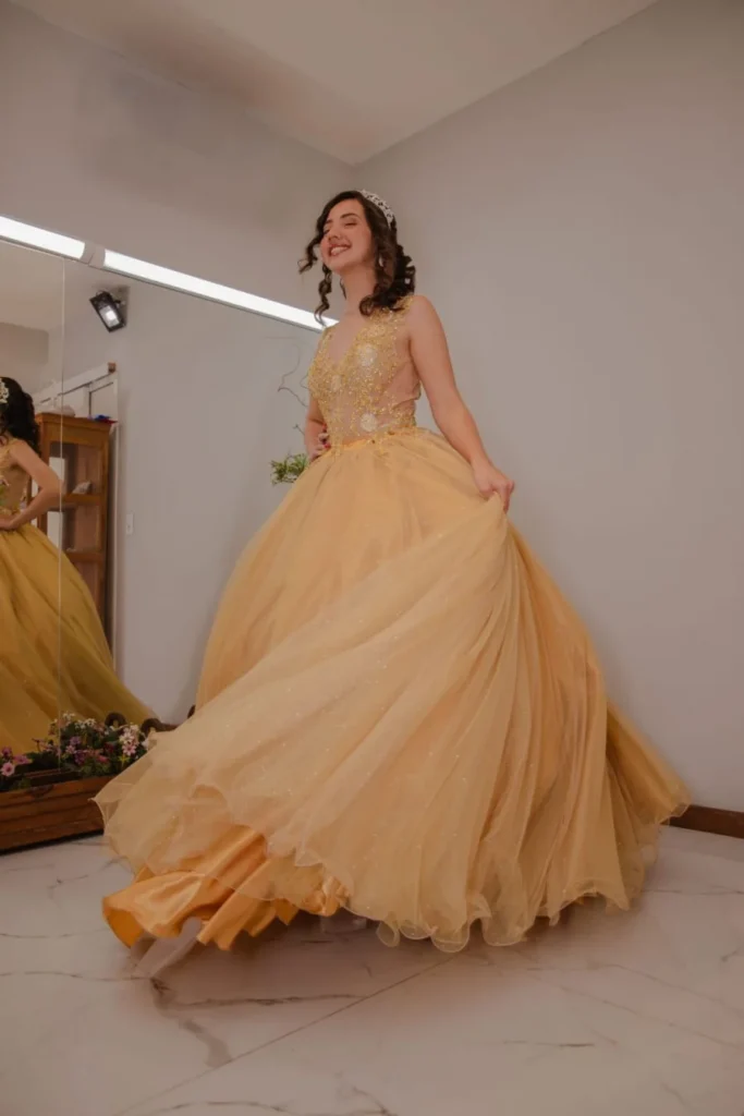 Vestido de Debutante DEB - 057